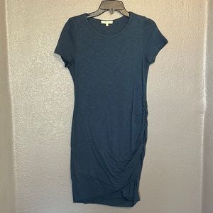 Wasapi + Mint blue bodycon dress